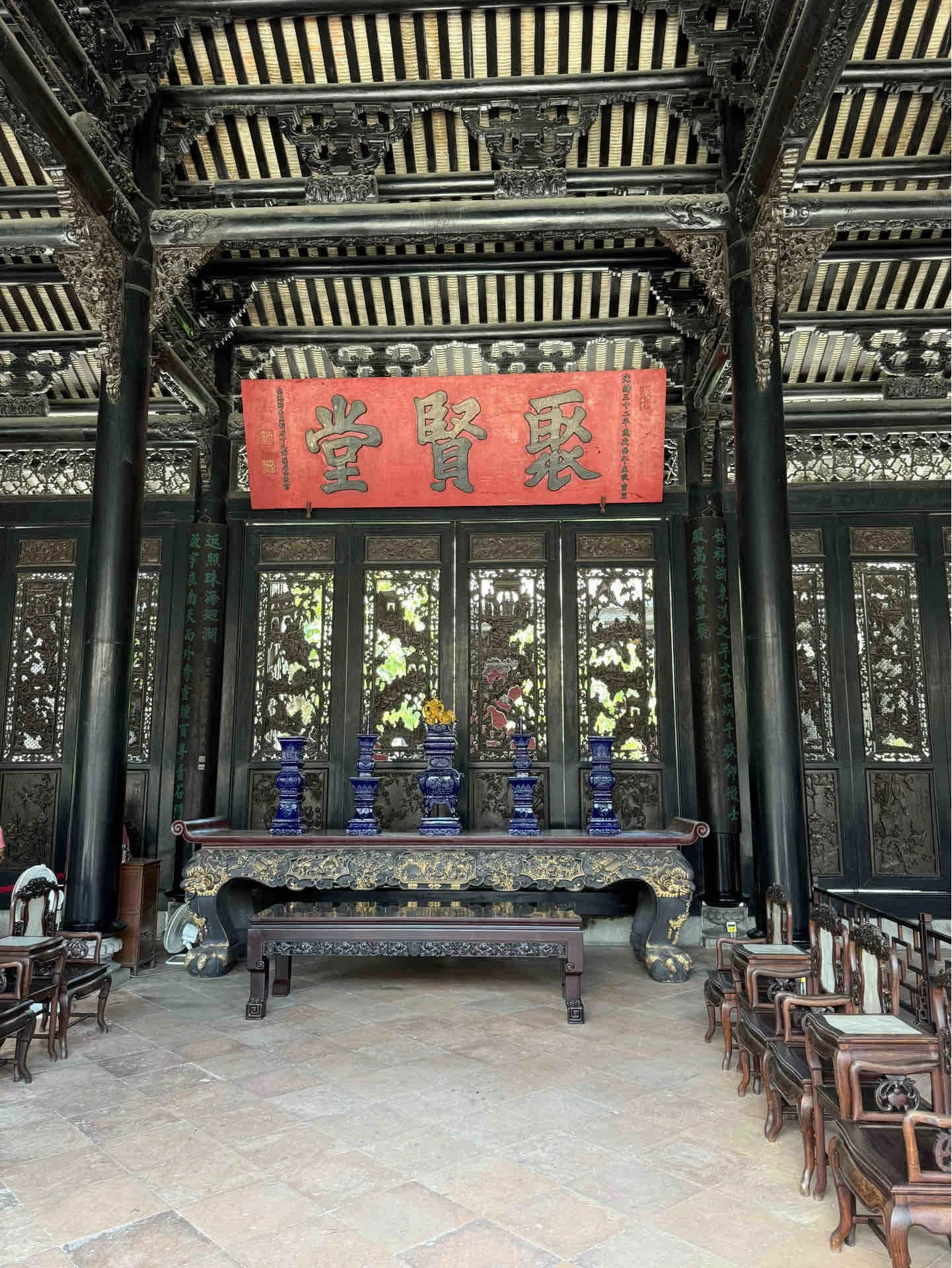 Interior view of Chen Clan Ancestral Hall