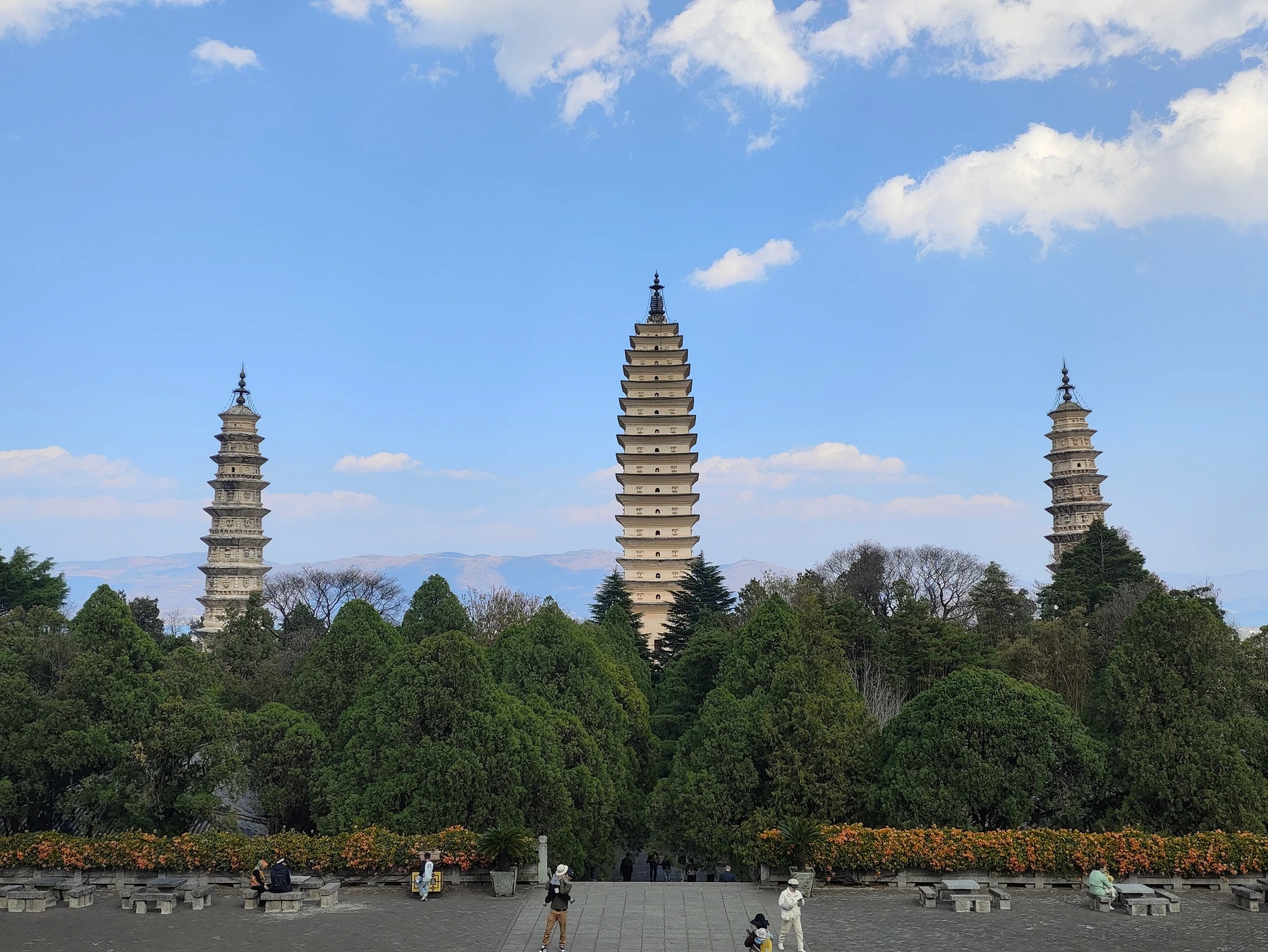 Three Pagodas