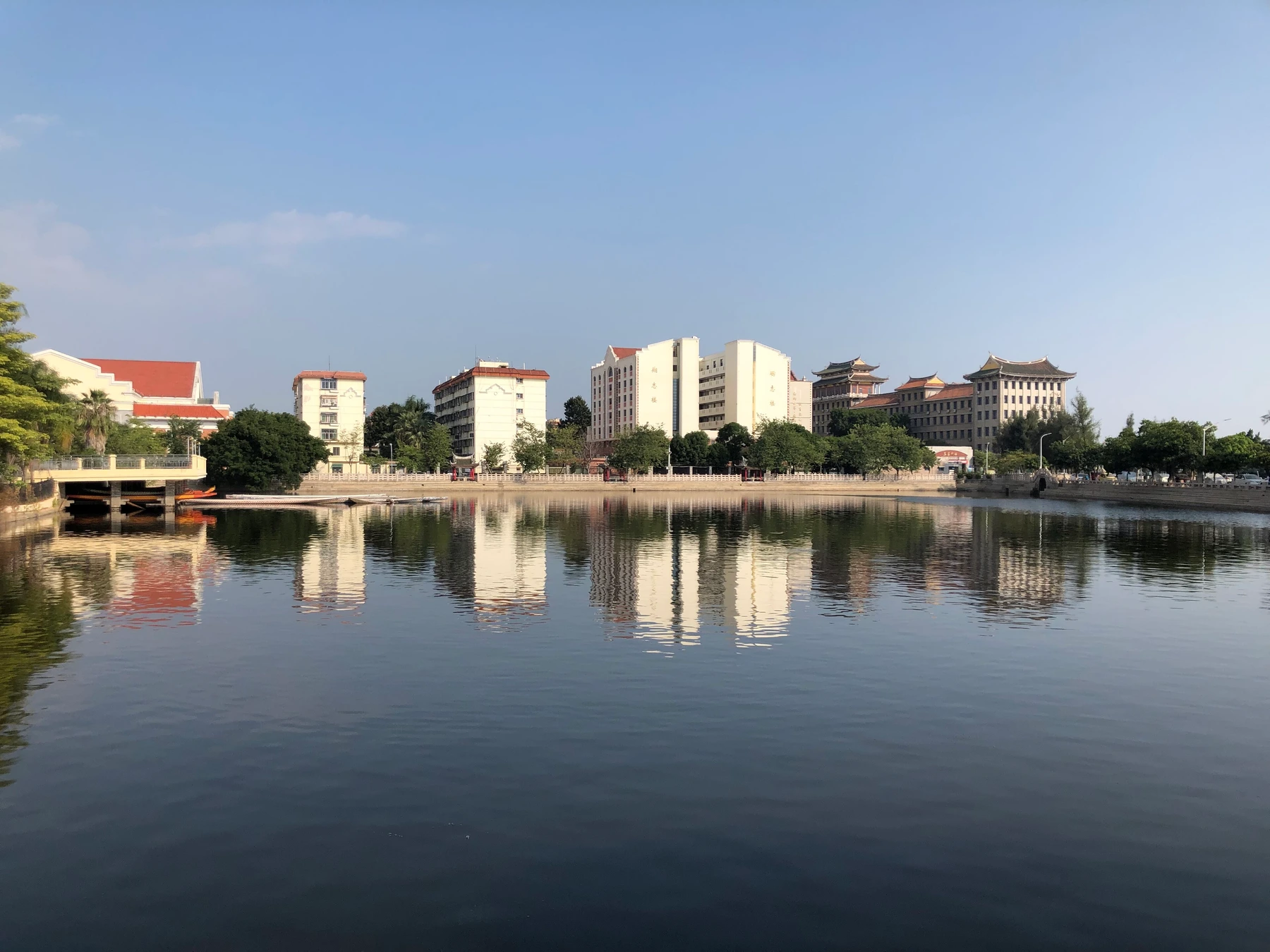 Historic school building in Jimei's education landscape