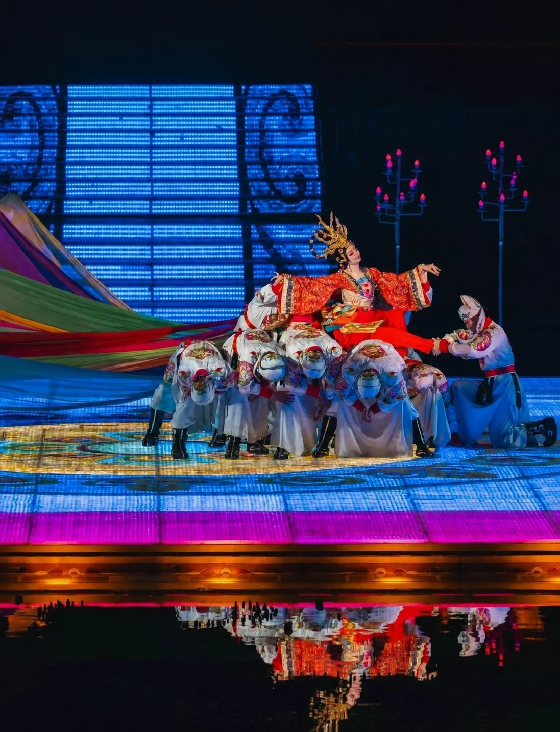 Ensemble performance of the Everlasting Sorrow Show