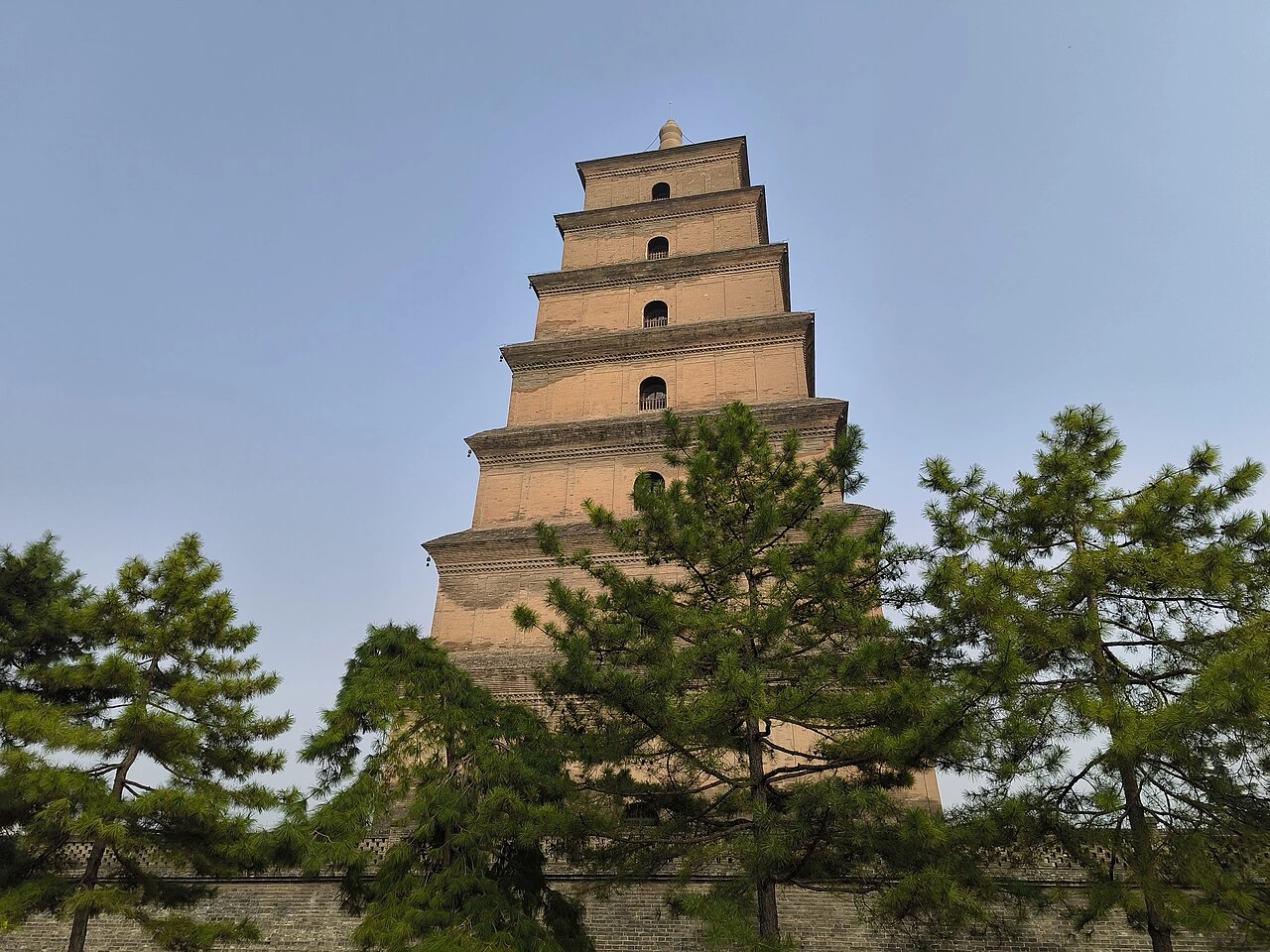 Big Wild Goose Pagoda and Da Ci'en Temple