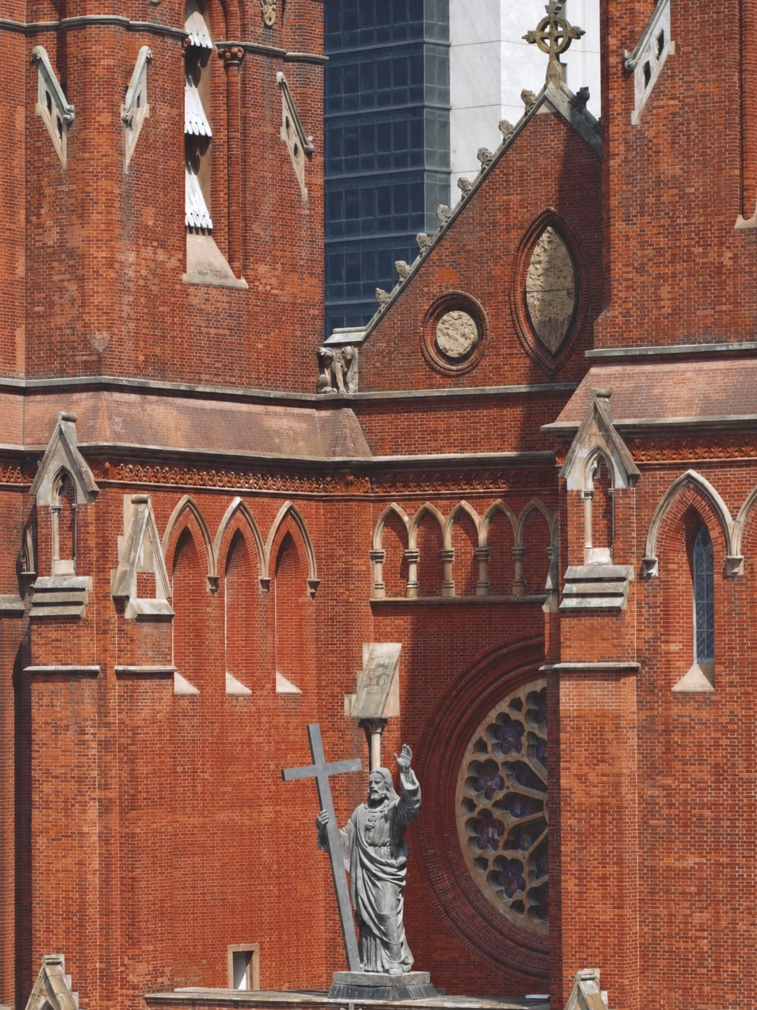 A corner of St. Ignatius Cathedral Square