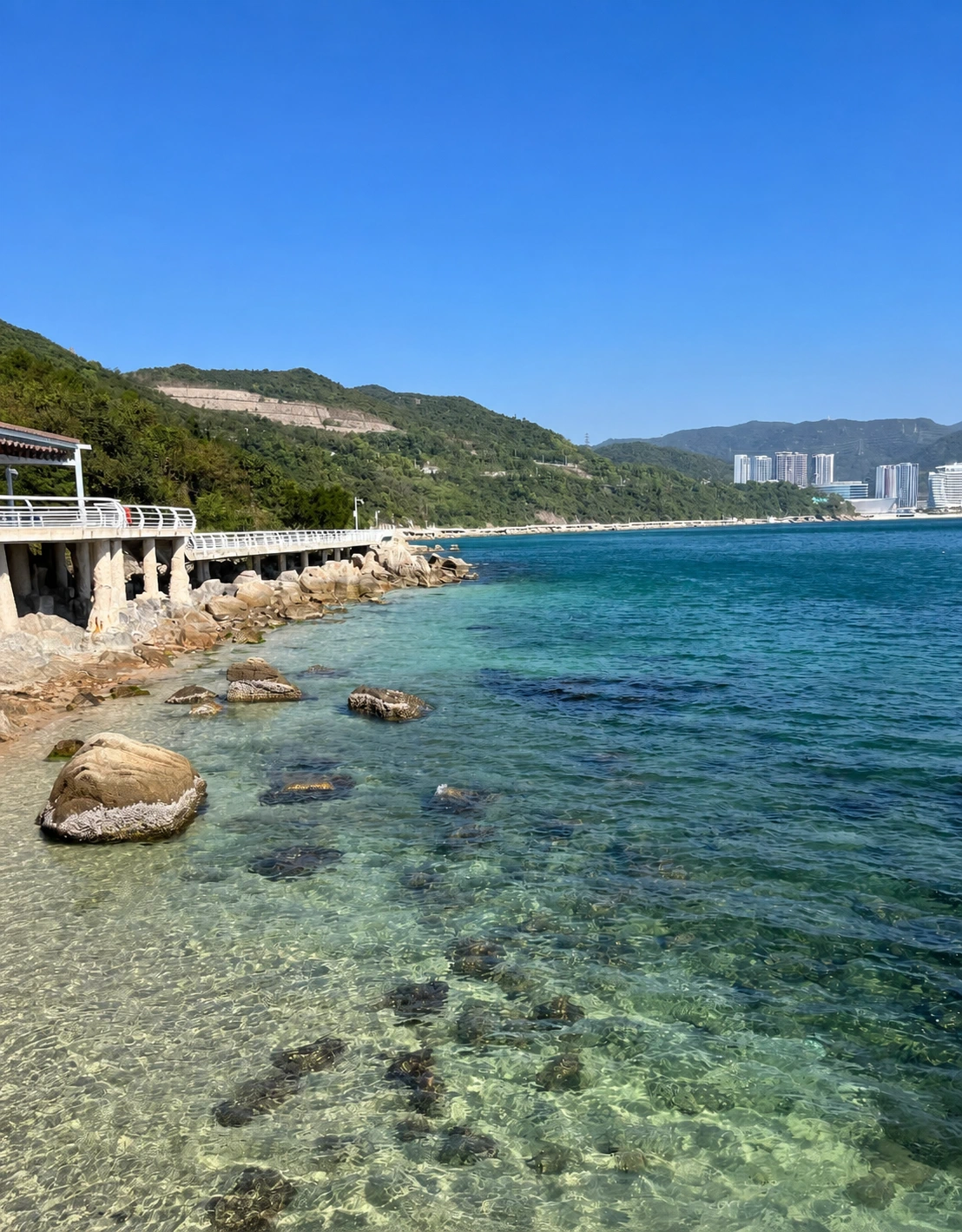 Xiaomeisha Ocean World or Beach Area