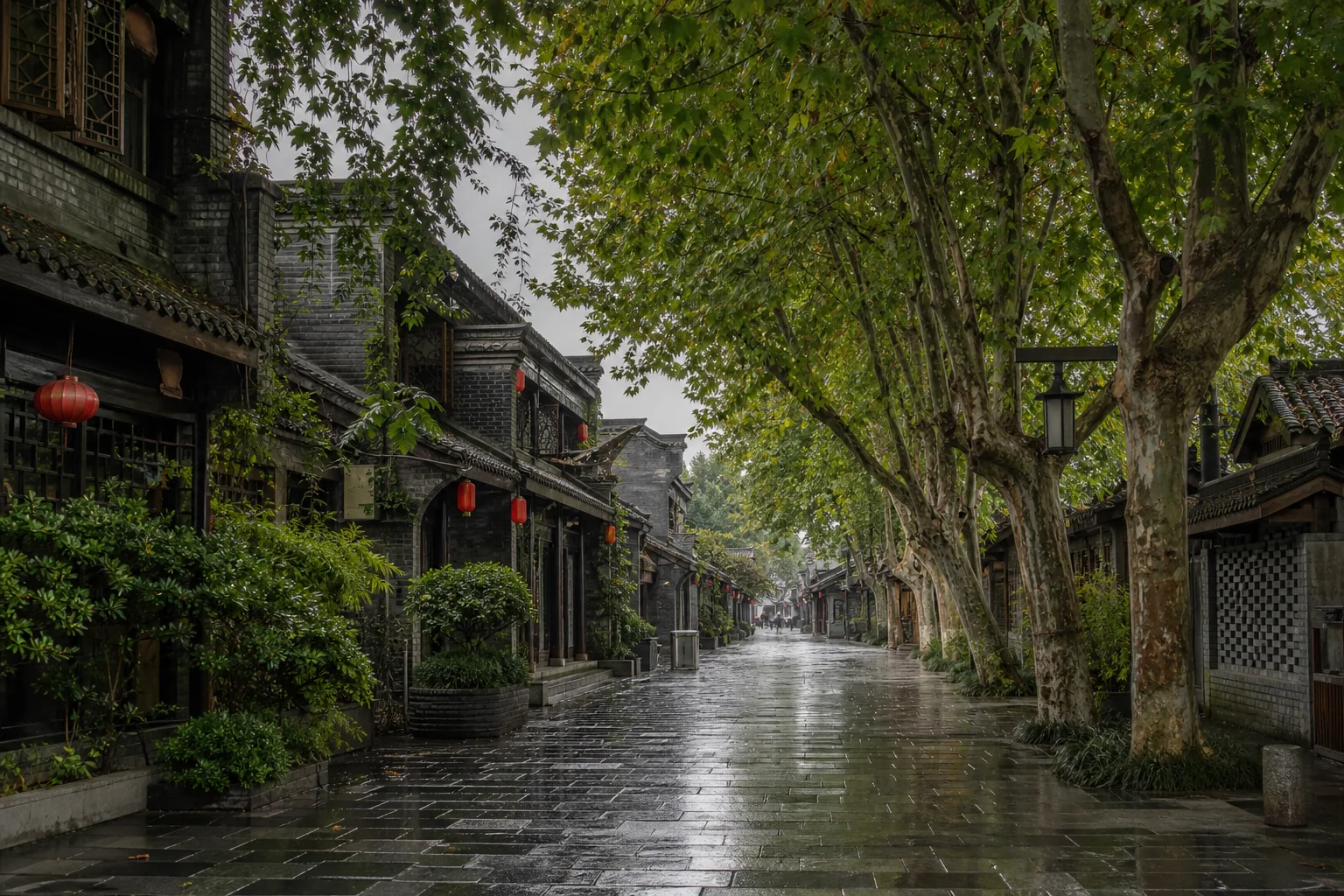 Wide and Narrow Alleys