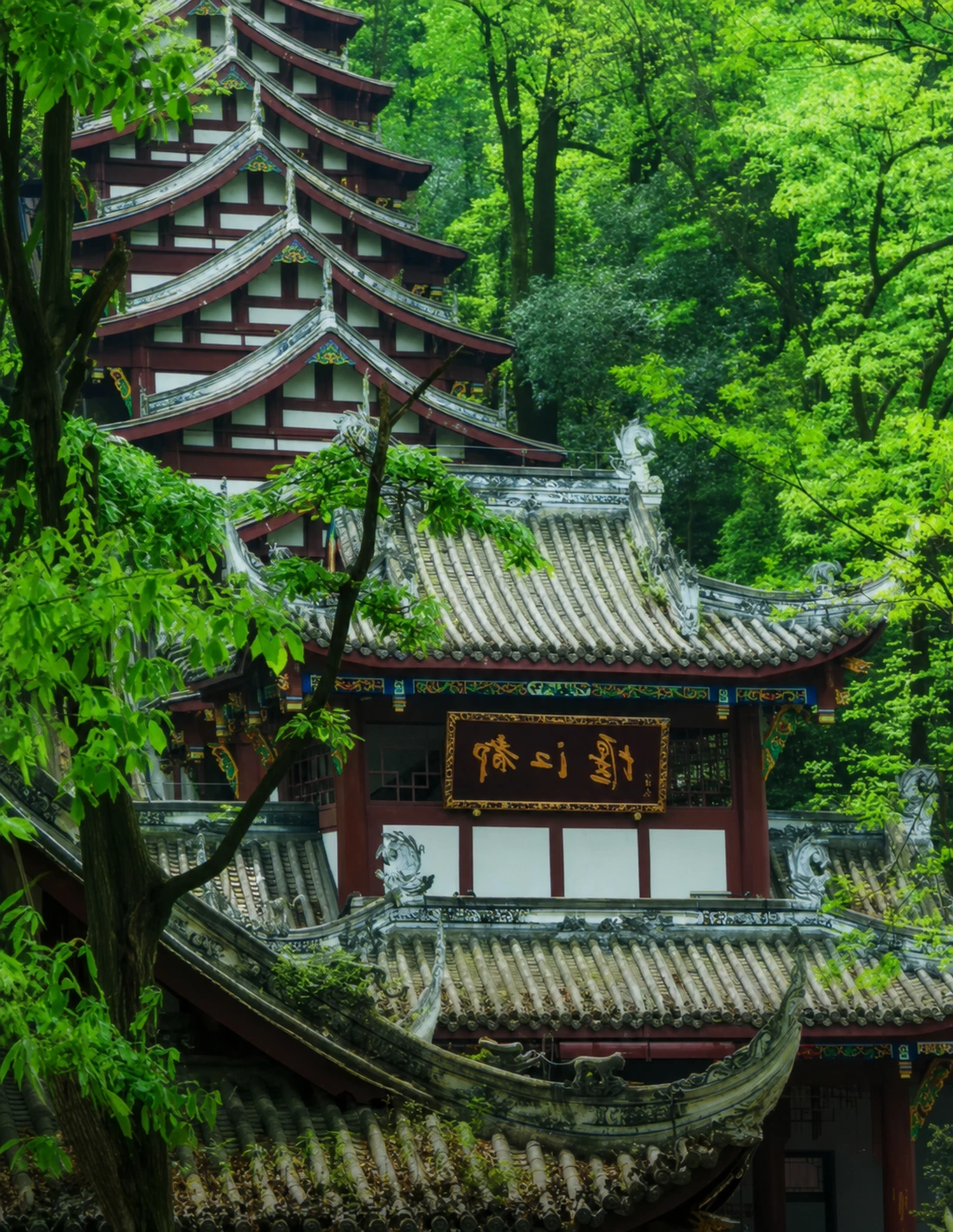 Erwang Temple at Dujiangyan