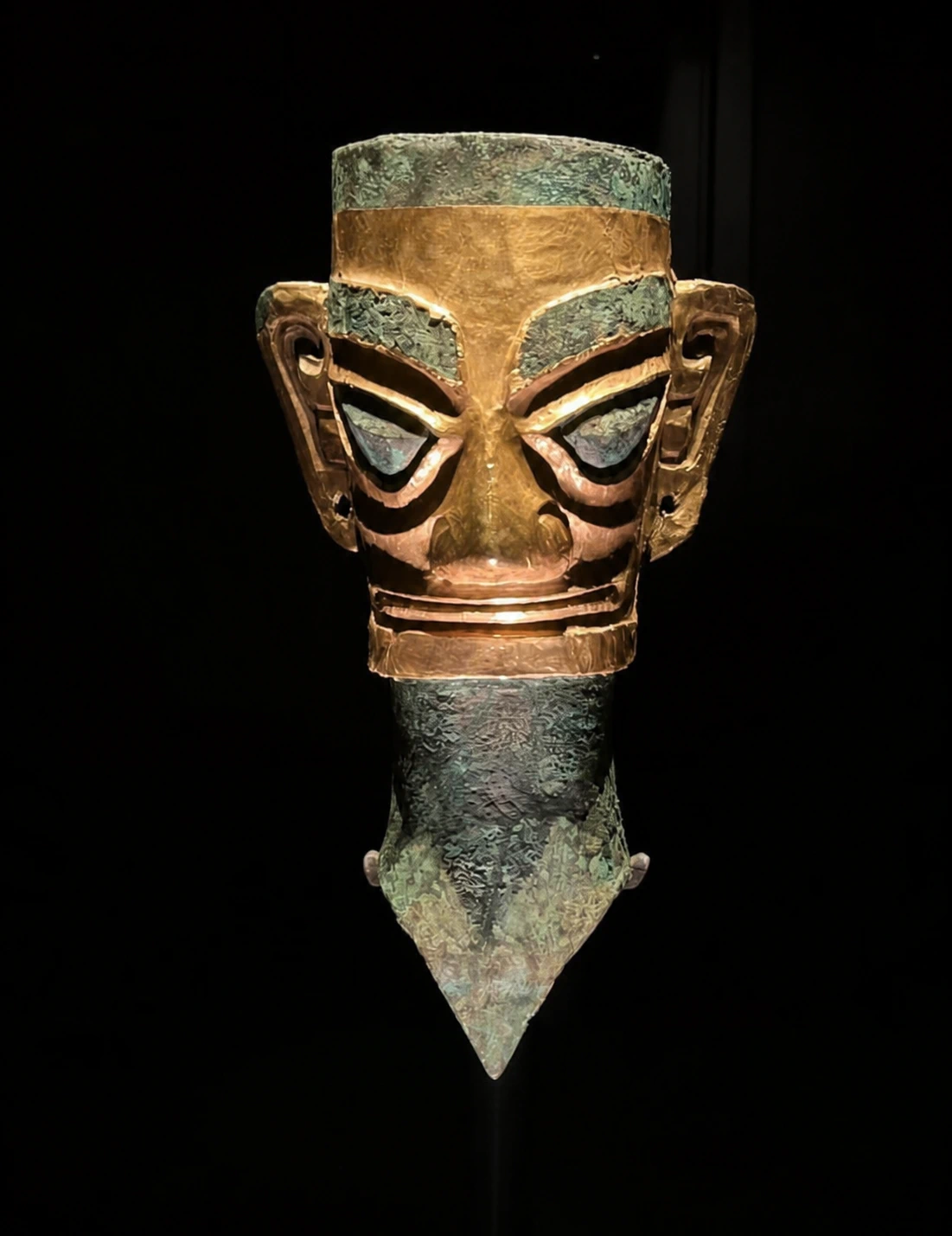 The magnificent Golden Mask of Sanxingdui