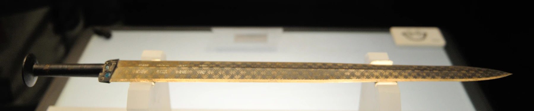Sword of Goujian displayed at Hubei Provincial Museum