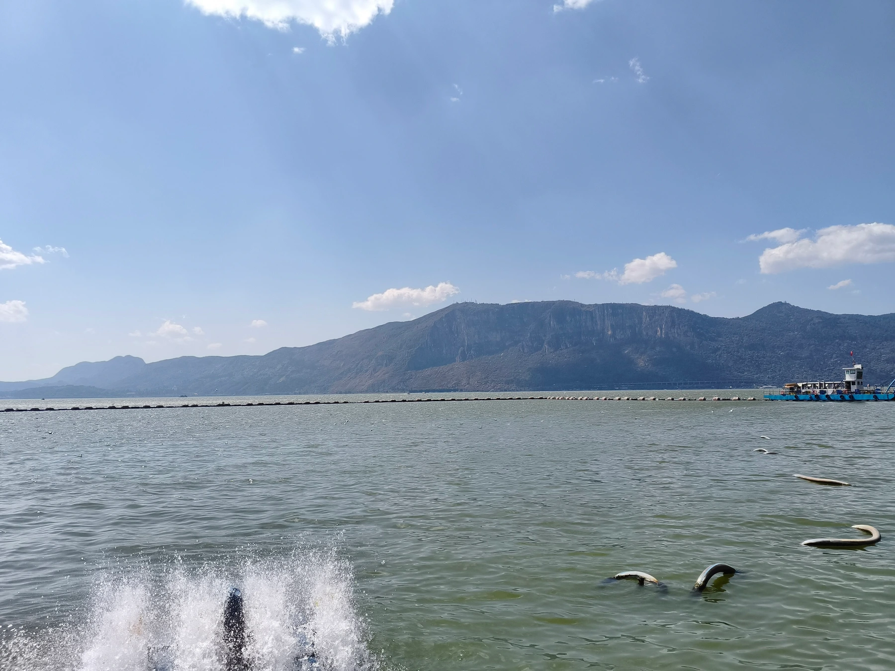 Dianchi Lake and the Western Hills landscape in Kunming