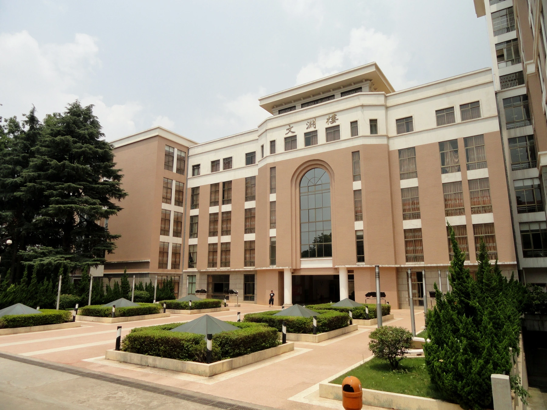 Historic academic building on Yunnan University's Kunming campus