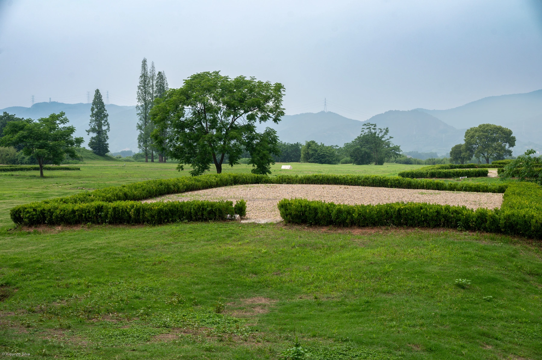 Open landscape and reconstructed spatial markers at the Liangzhu archaeological site