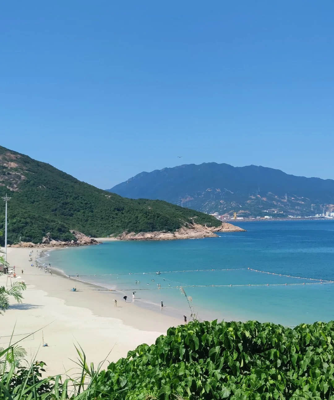 Aerial view of Judiaosha Beach