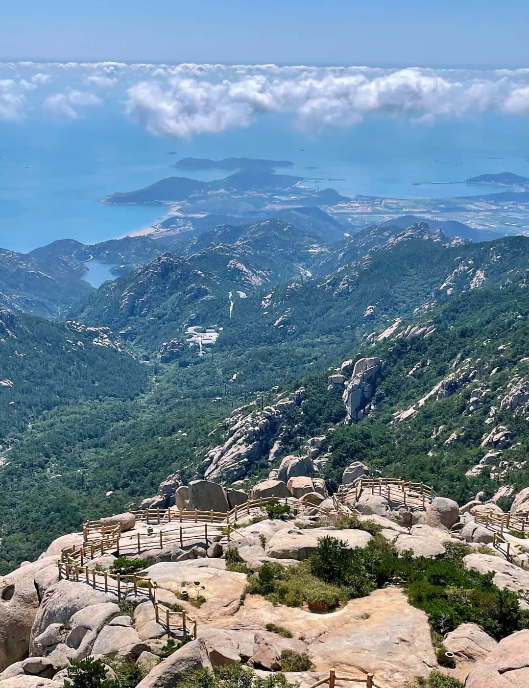 Mount Lao's unique rock formations