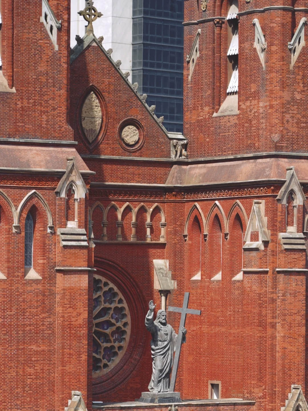 A corner of St. Ignatius Cathedral Square