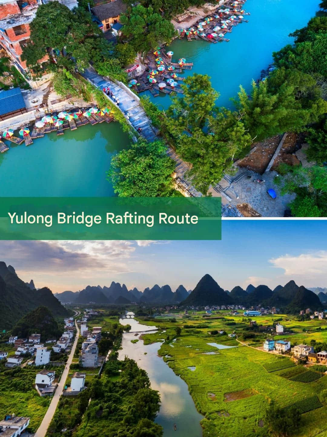 Yulong Bridge Rafting Route